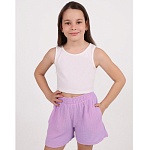 Комплект топ кулирка, шорты муслин 7015900104