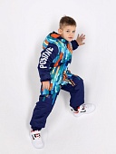 Комбинезон Факел оранжево-синий