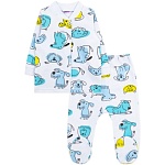 Комплект кофточка и ползунки футер начёс 6693310103