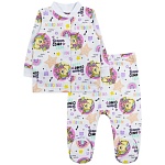 Комплект кофточка и ползунки футер начёс 6693310101