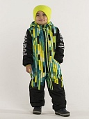 Комбинезон Факел лайм/черный