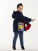 Куртка Эдди синий/красный