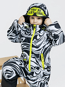 Комбинезон Брайт принт зебра