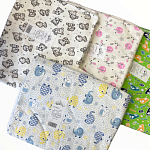 Пеленка футер (трикотаж с начесом) 90х120